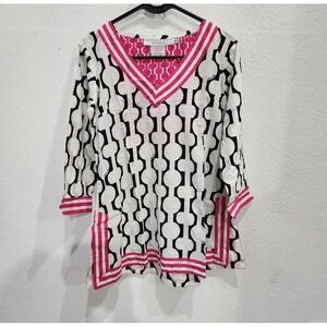 Gretchen Scott Designs‎ Women's Tunic Swim Cover Top Size Small